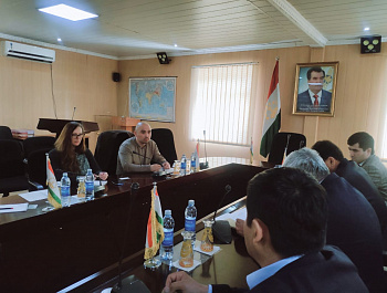 Встреча представителей Агентства лесного хозяйства при  Правительстве Республики Таджикистан с представителями ACTED