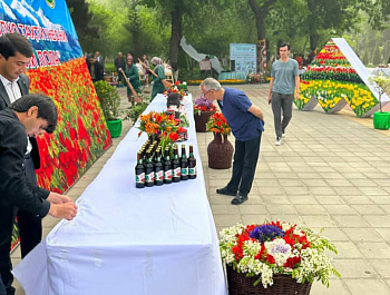 Фестиваль в парке культуры и развлечений имени Абулкасима Фирдавси в Душанбе