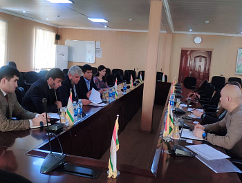 Встреча представителей Агентства лесного хозяйства при  Правительстве Республики Таджикистан с представителями ACTED