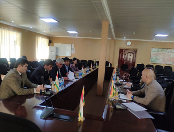 Meeting of representatives of the Forestry Agency under the Government of the Republic of Tajikistan with ACTED representatives