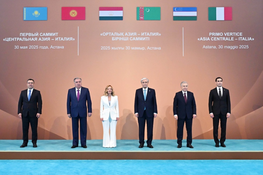 Participation in the First Central Asia - Italy Summit