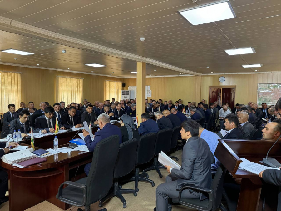 Board Meeting of the Forestry Agency under the Government of the Republic of Tajikistan